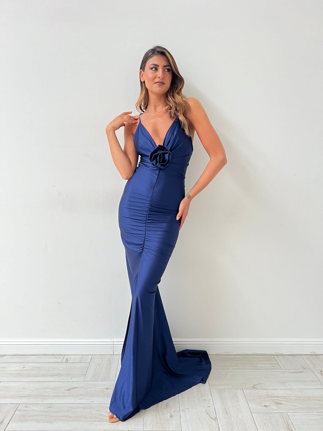Long Dress Mirabel Blu Notte