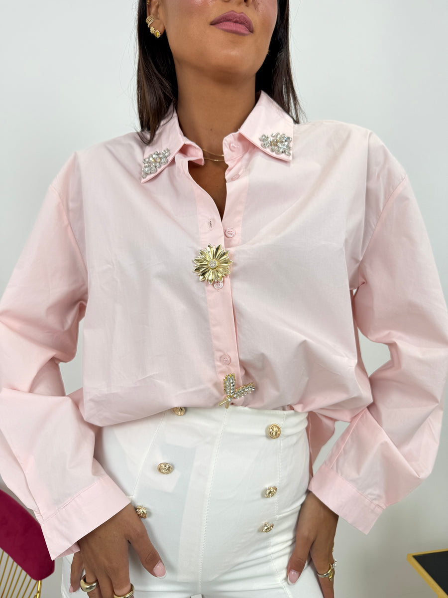 Camicia In Cotone Sparkle