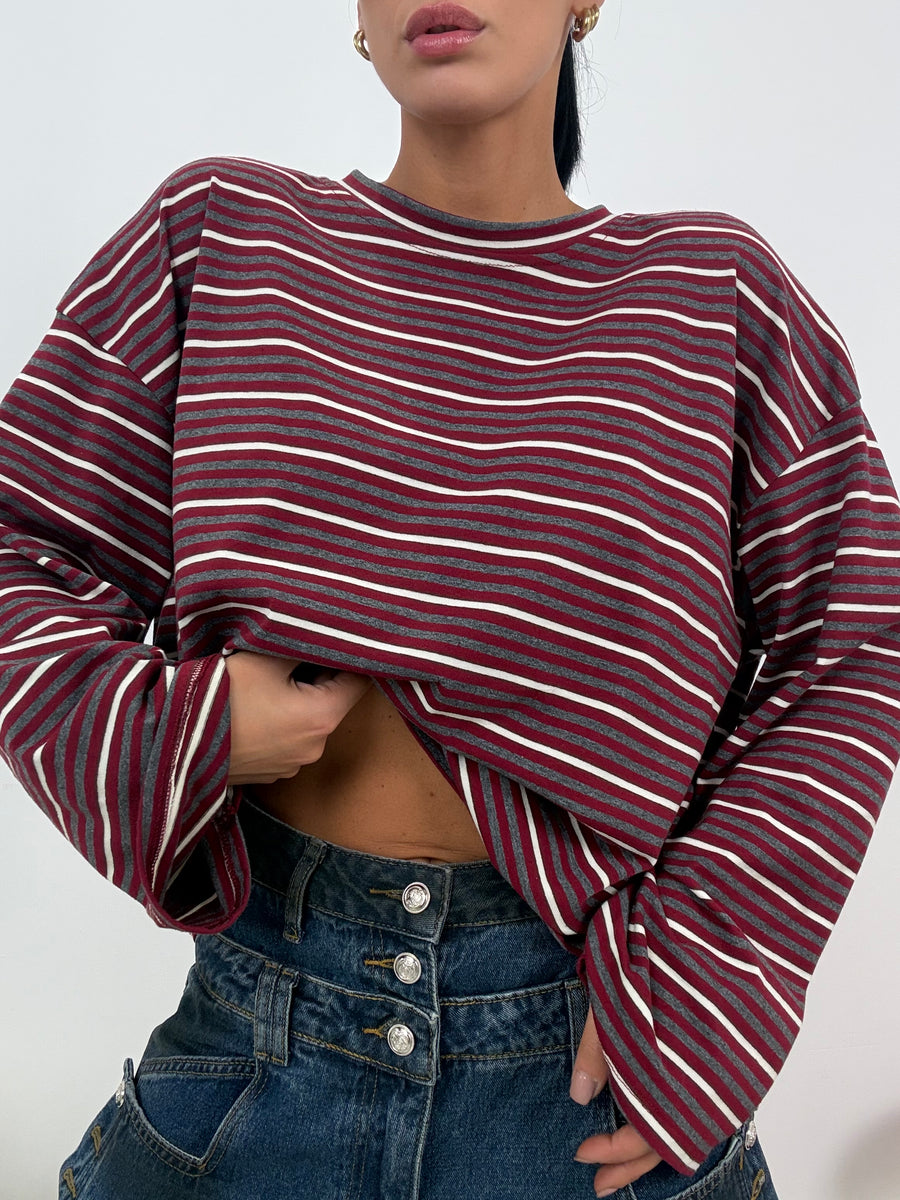 Long Sleeve Multi-righe