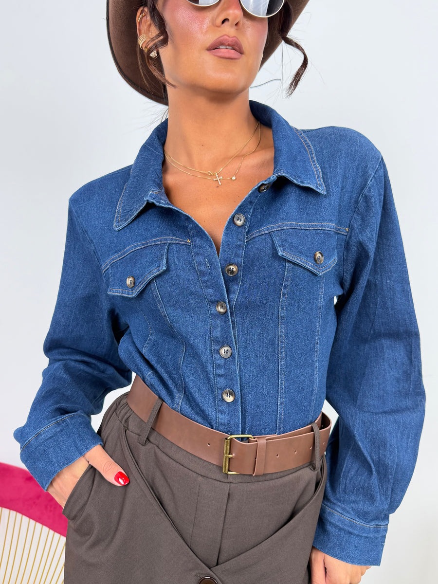 Body In Denim Girl