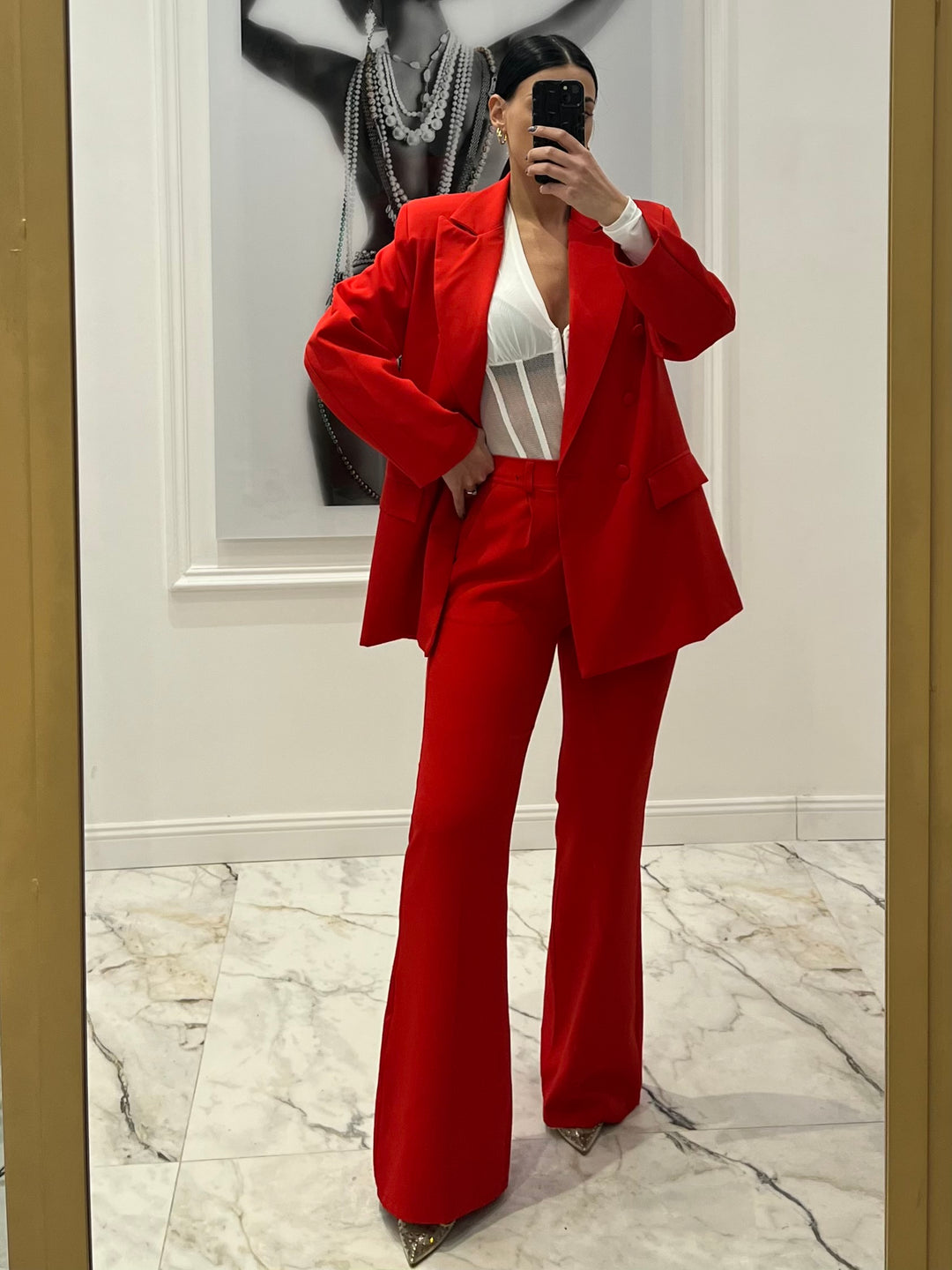 Pantalone Lady Rosso